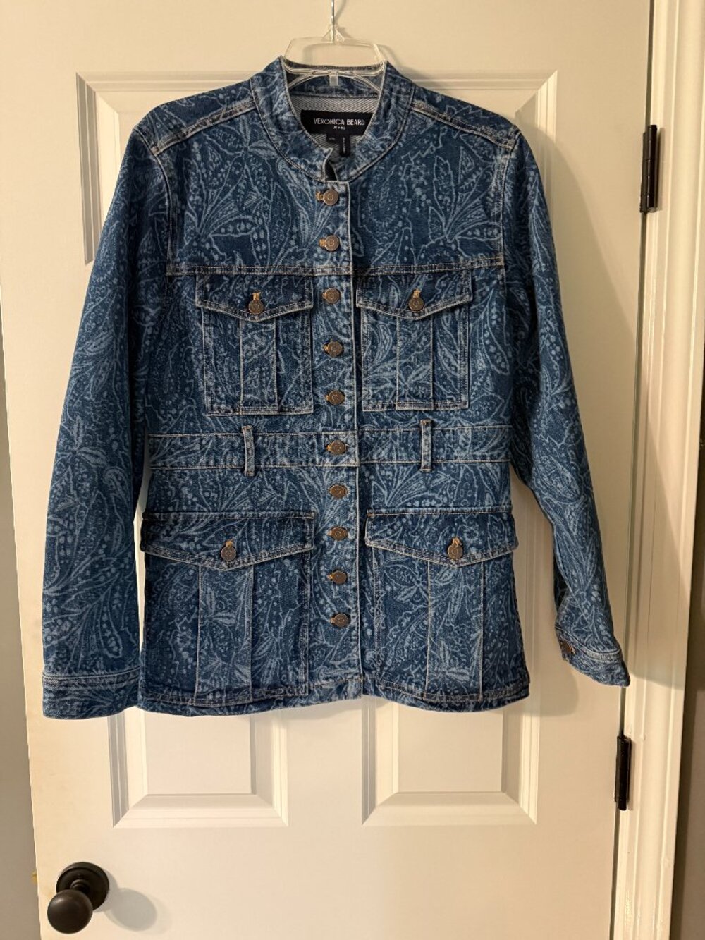 **Veronica Beard Blue Jean Coat**
